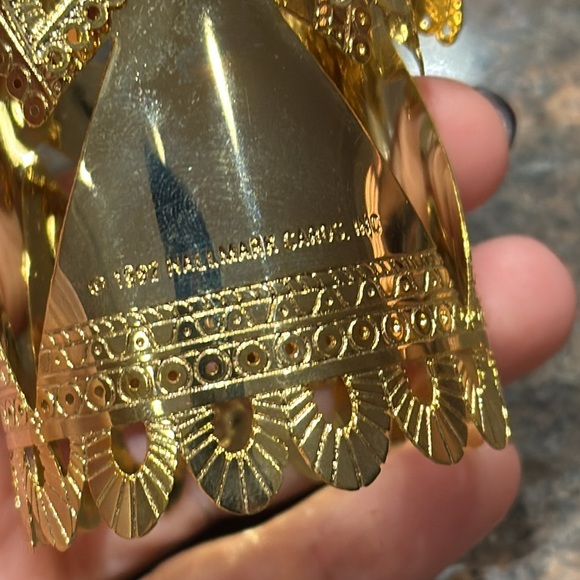 Dancing Angels Hallmark Gold Tree Topper - Picture 6 of 7